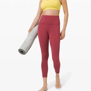 🍷 Lululemon Align™ High-Rise Leggings Burgundy – Size 6
